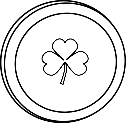 Single_Black_and_White_Saint_Patrick's_Day_Coin